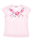 T-shirt per bambina Monnalisa con stampa - Ninna Nanna