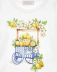 T-shirt per bambina Monnalisa con stampa - Ninna Nanna