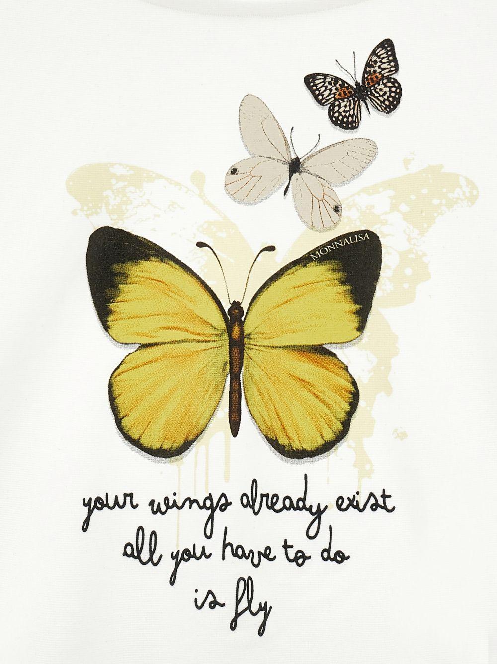 T-shirt per bambina Monnalisa con stampa - Ninna Nanna