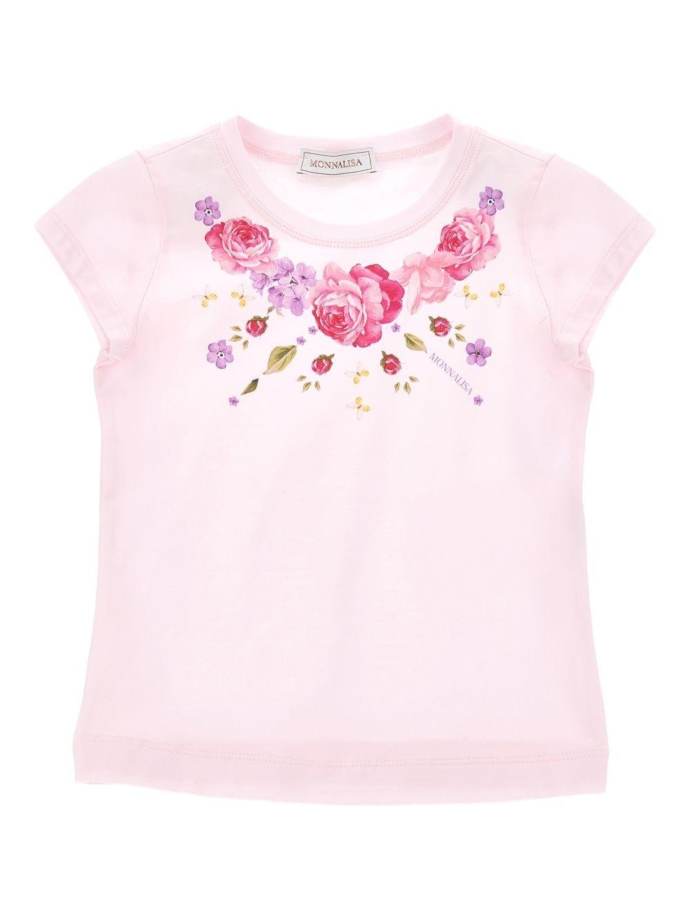 T-shirt per bambina Monnalisa con stampa - Ninna Nanna