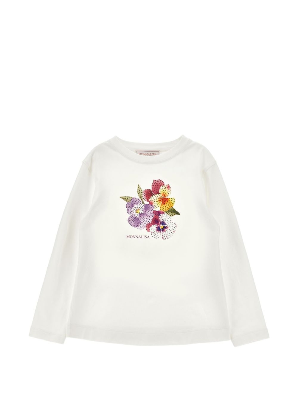 T-shirt per bambina Monnalisa con strass - Ninna Nanna