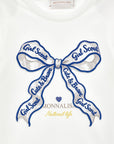 T-shirt per bambina Monnalisa fiocco - Ninna Nanna
