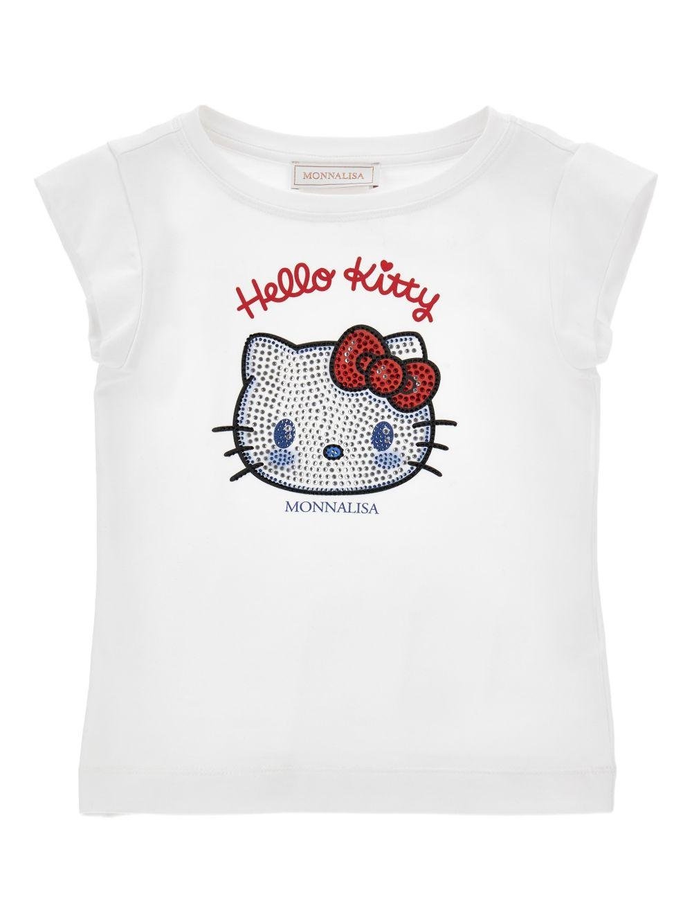 T-shirt per bambina Monnalisa Hello Kitty - Ninna Nanna