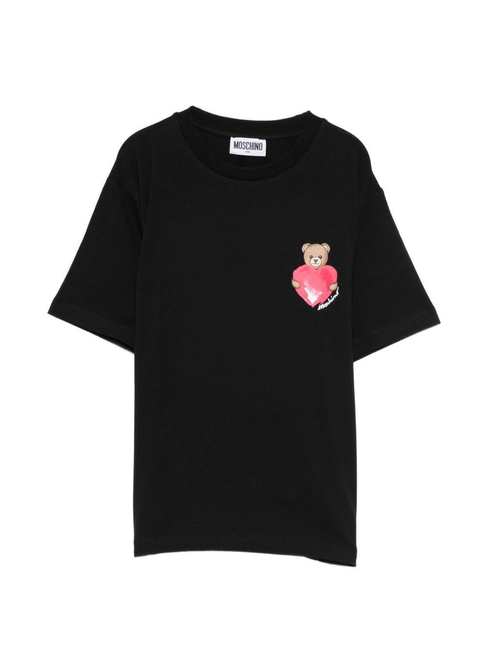 T-shirt per bambina Moschino Kids con stampa - Ninna Nanna