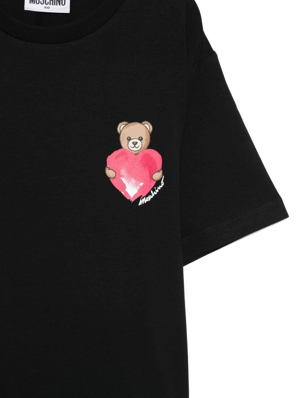 T-shirt per bambina Moschino Kids con stampa - Ninna Nanna