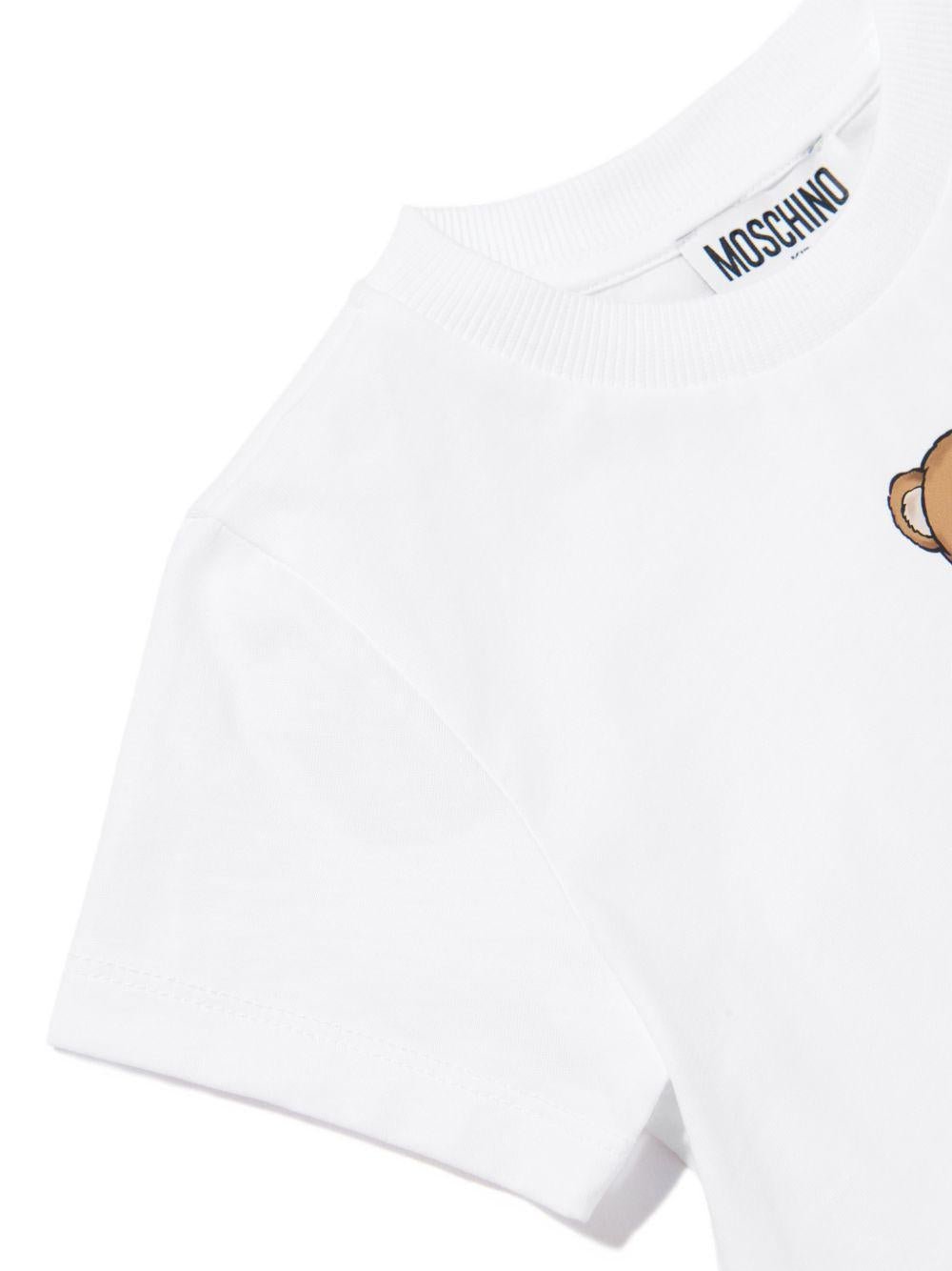 T-shirt per bambina Moschino Kids con teddy - Ninna Nanna