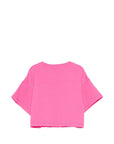 T-shirt per bambina Moschino Kids crop - Ninna Nanna