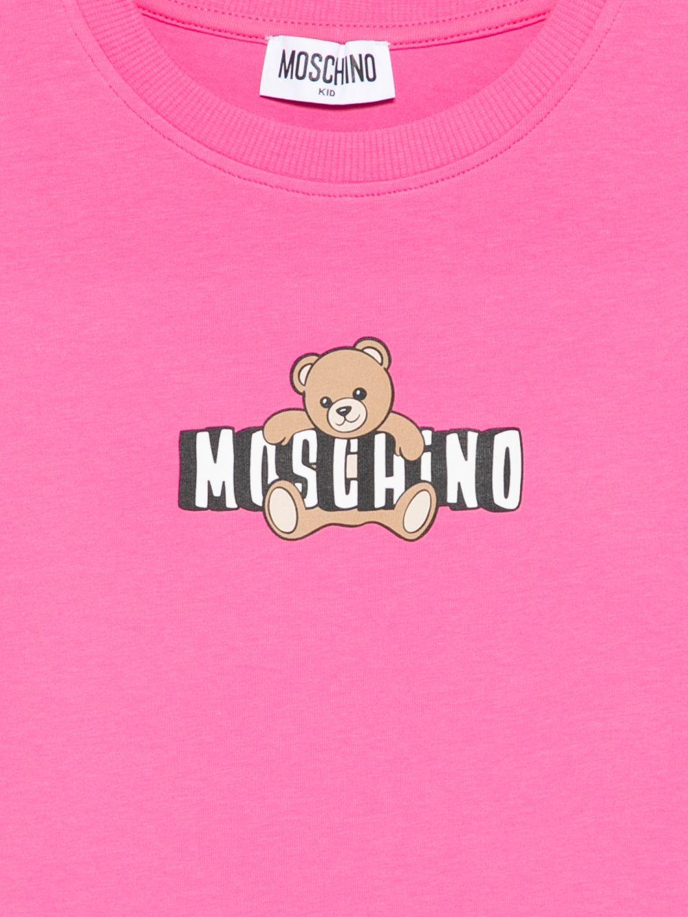 T-shirt per bambina Moschino Kids crop - Ninna Nanna