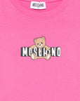 T-shirt per bambina Moschino Kids crop - Ninna Nanna