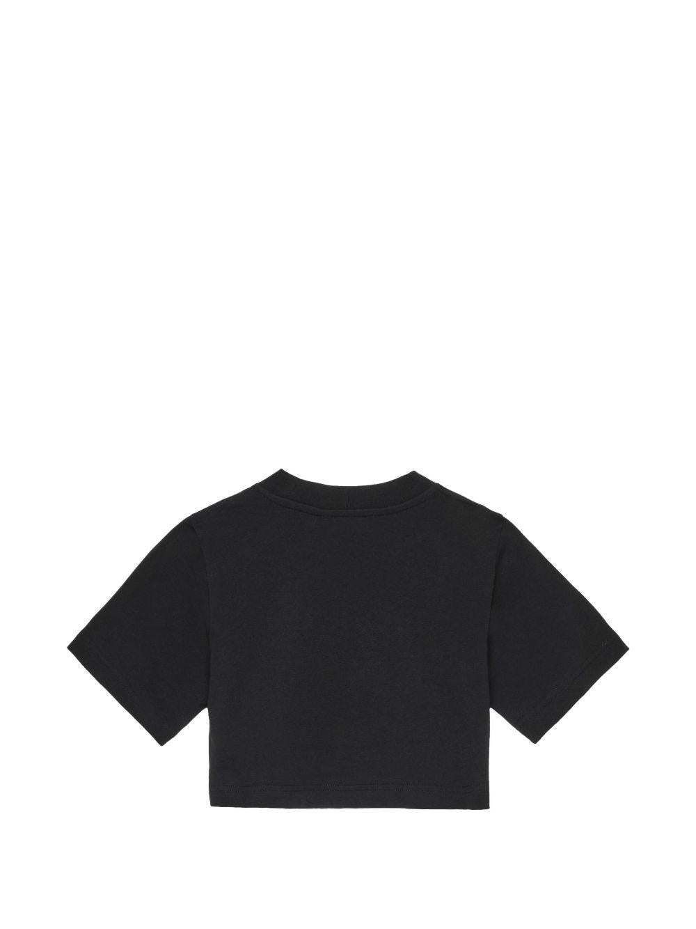 T-shirt per bambina Palm Angels Kids crop - Ninna Nanna