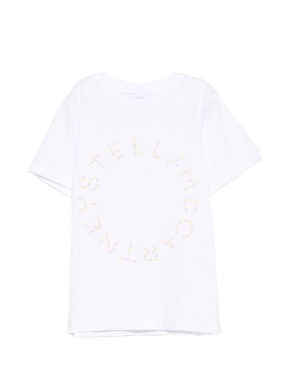 T-shirt per bambina Stella McCartney Kids con logo - Ninna Nanna