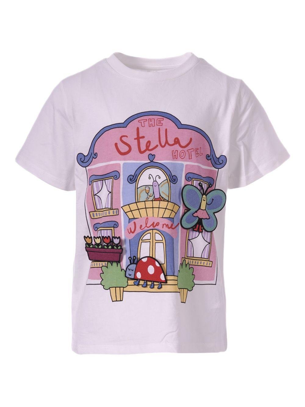 T-shirt per bambina Stella McCartney Kids con stampa - Ninna Nanna