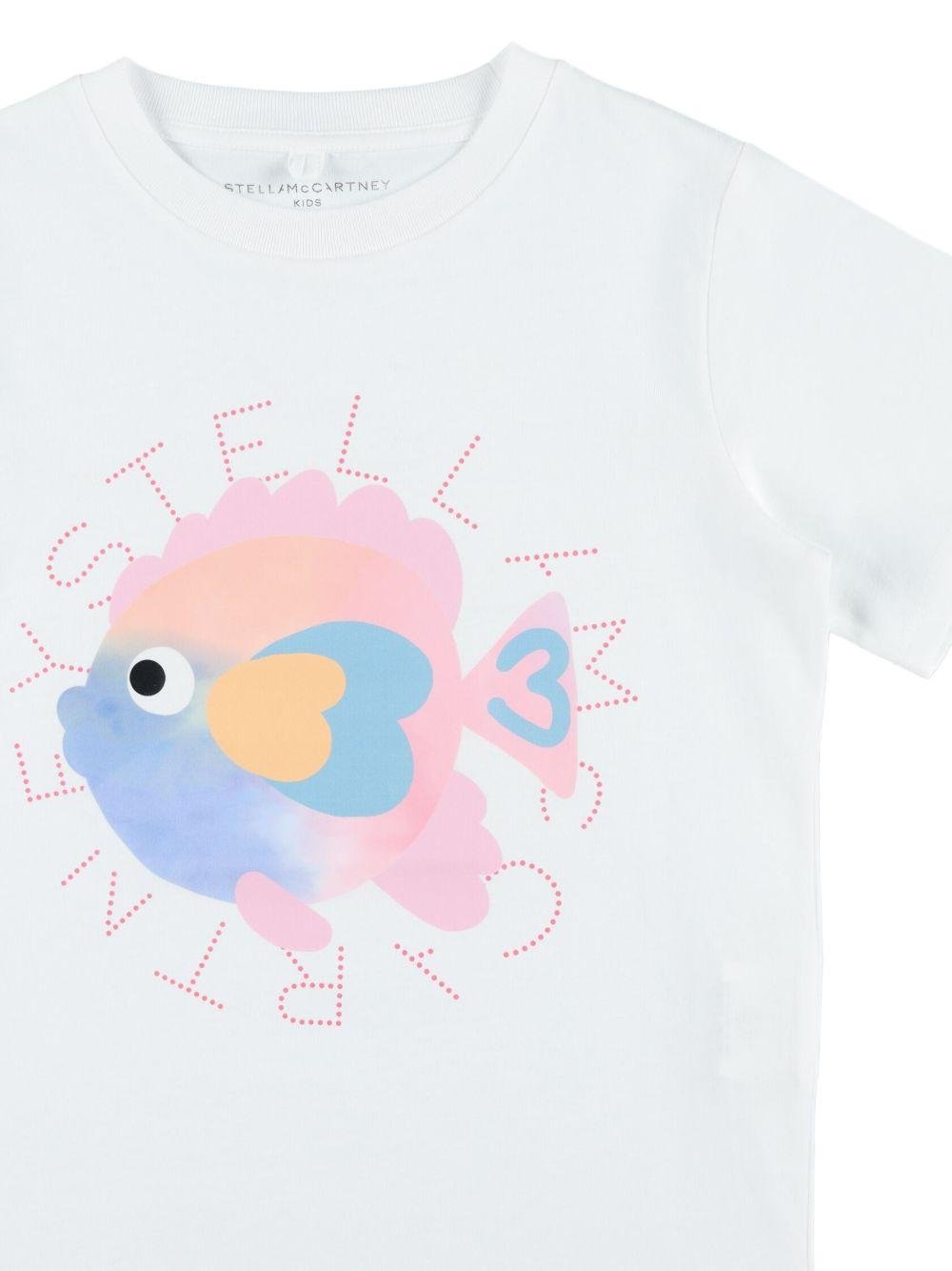 T-shirt per bambina Stella McCartney Kids con stampa - Ninna Nanna