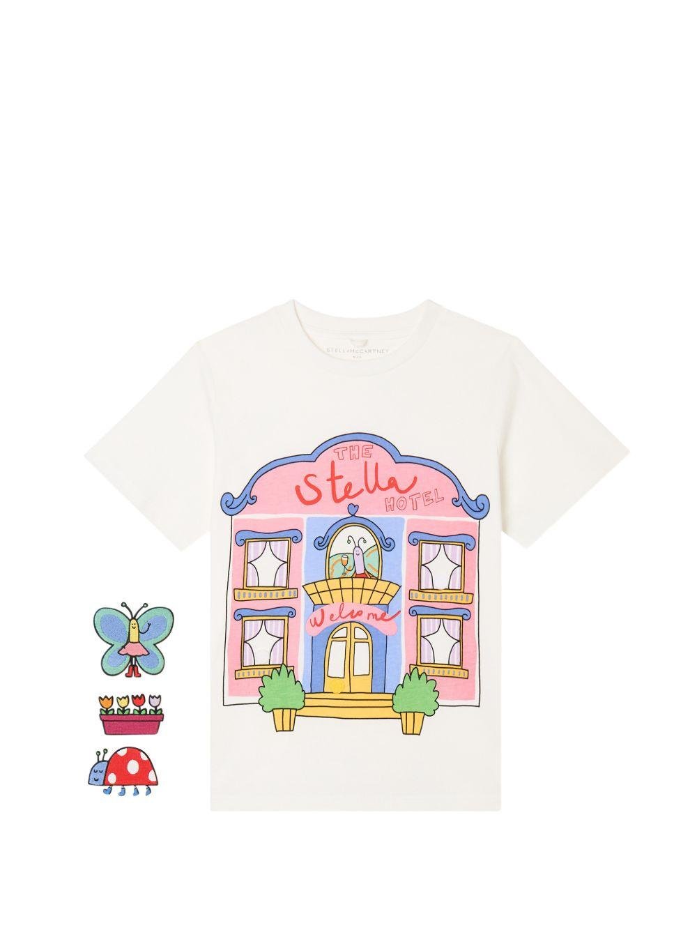 T-shirt per bambina Stella McCartney Kids con stampa - Ninna Nanna