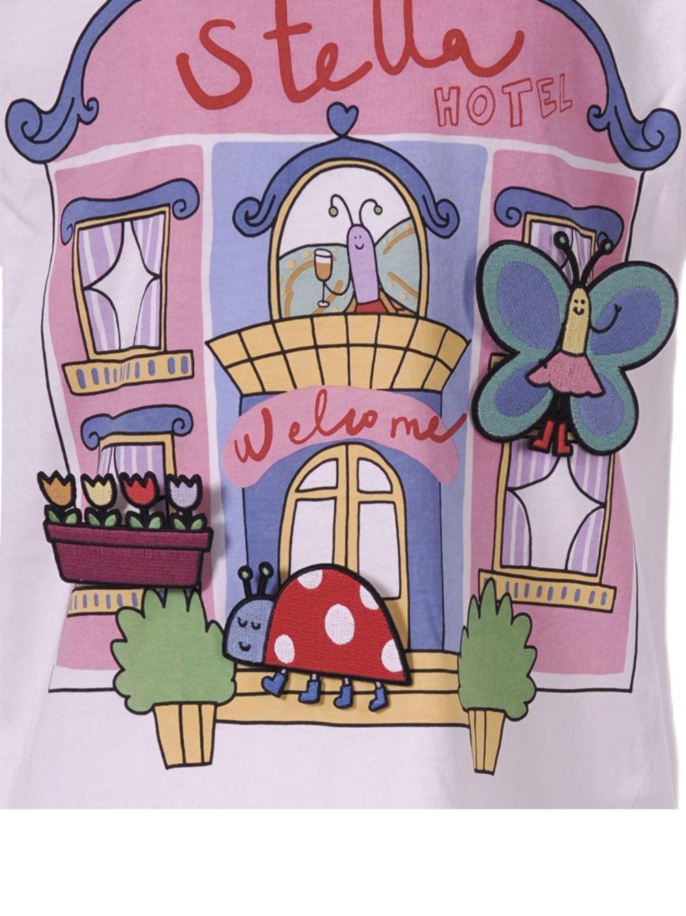 T-shirt per bambina Stella McCartney Kids con stampa - Ninna Nanna