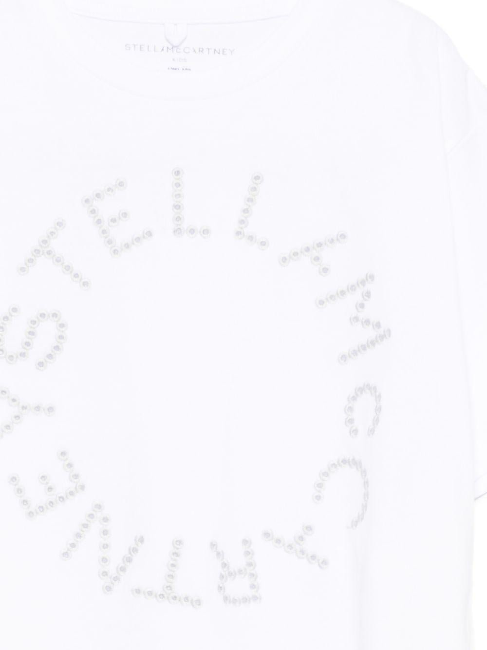 T-shirt per bambina Stella McCartney Kids crop - Ninna Nanna