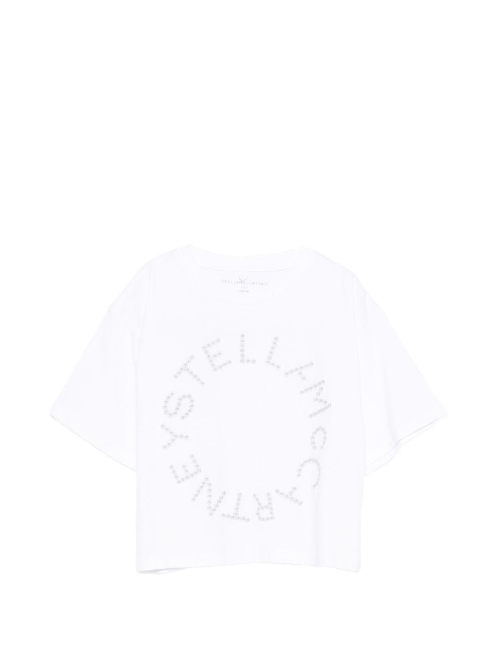T-shirt per bambina Stella McCartney Kids crop - Ninna Nanna