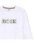T-shirt per bambino Boss Kids con logo - Ninna Nanna
