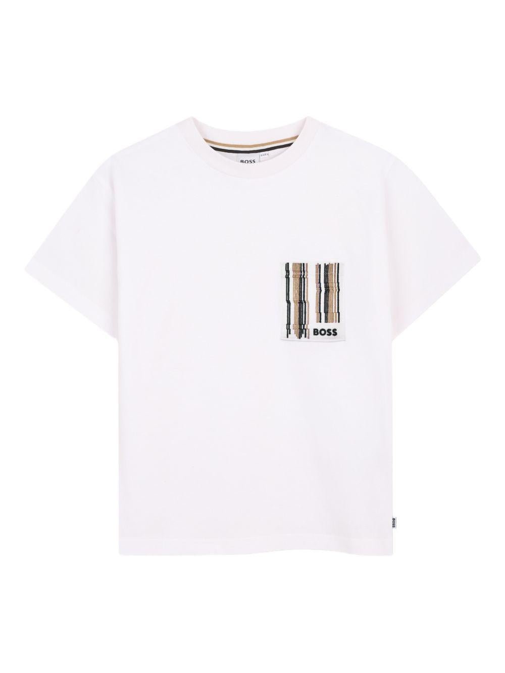 T-shirt per bambino Boss Kids con taschino - Ninna Nanna