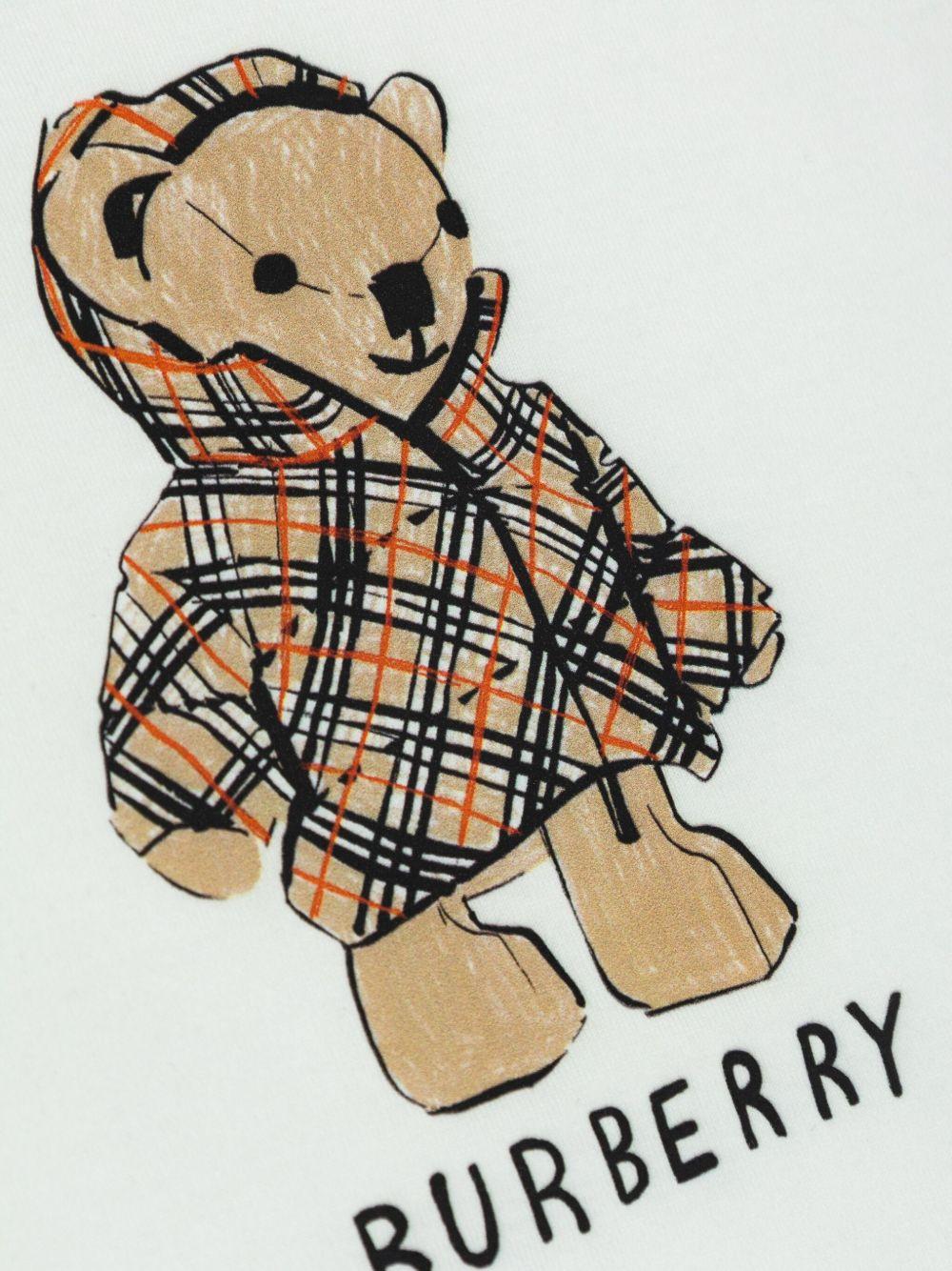 T-shirt per bambino Burberry Kids con teddy - Ninna Nanna