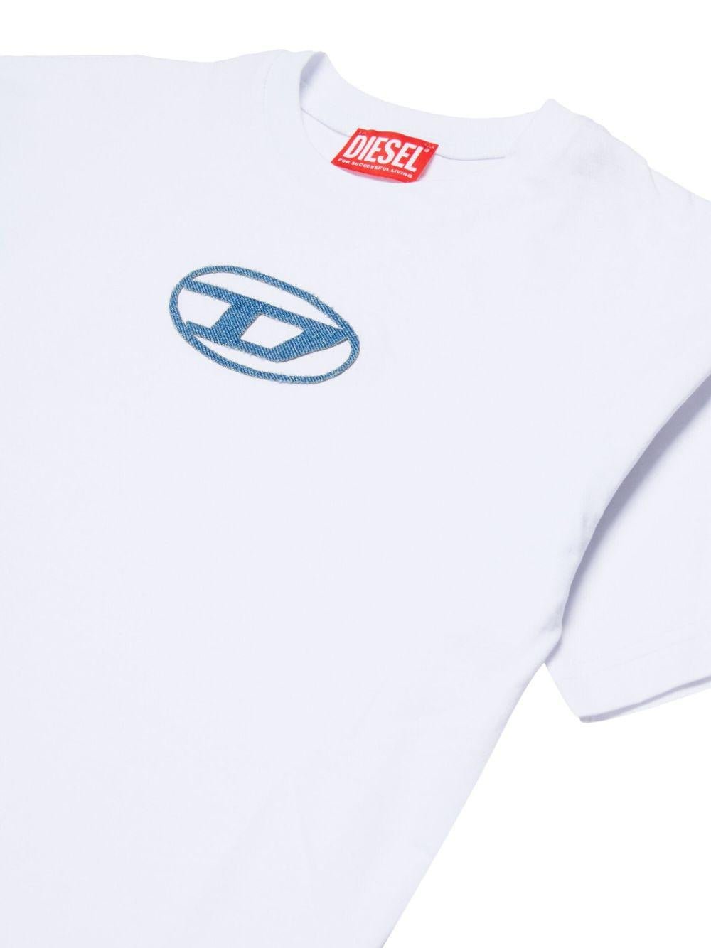 T-shirt per bambino Diesel Kids con logo - Ninna Nanna