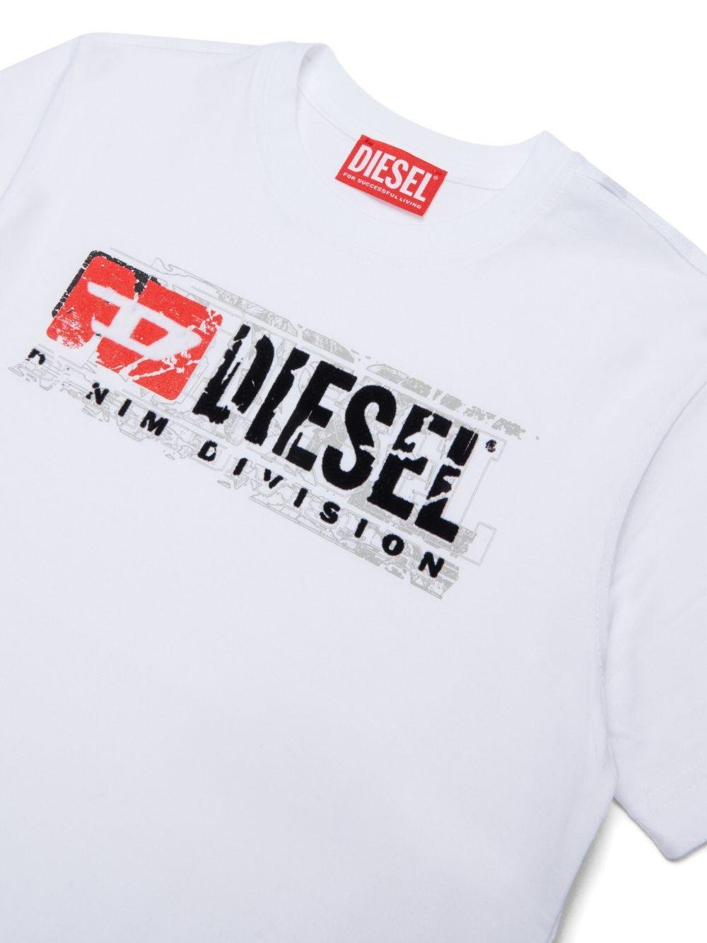 T-shirt per bambino Diesel Kids con logo - Ninna Nanna