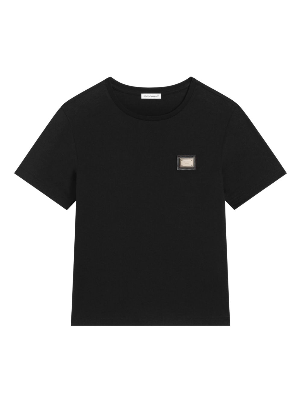 T-shirt per bambino Dolce & Gabbana Kids con placca - Ninna Nanna