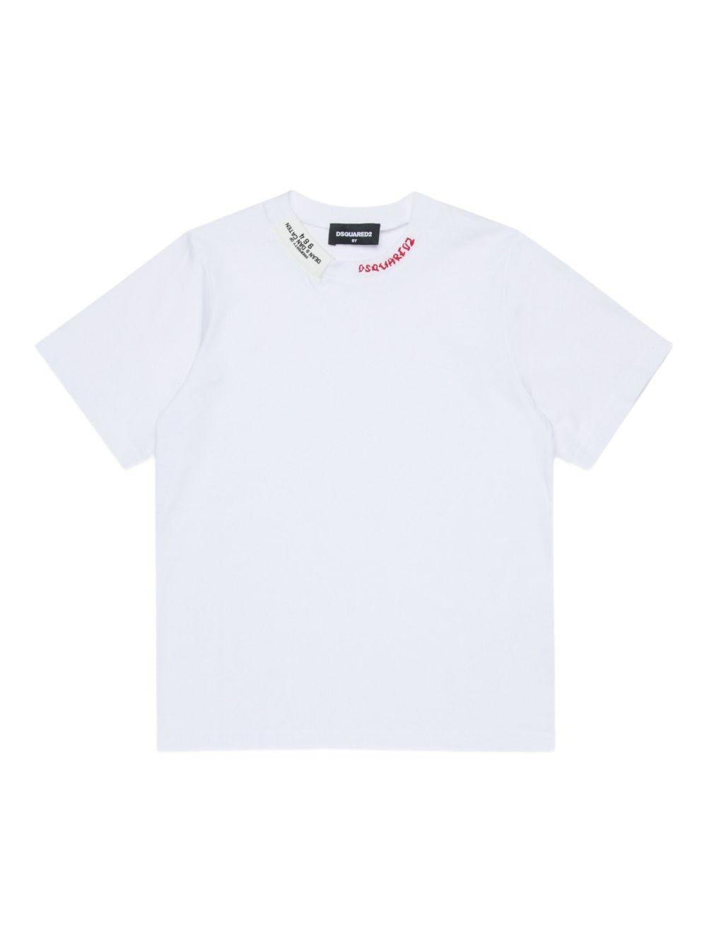 T-shirt per bambino Dsquared2 Kids con ricamo - Ninna Nanna