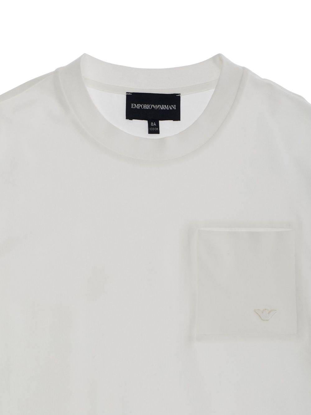 T-shirt per bambino Emporio Armani Kids con taschino - Ninna Nanna