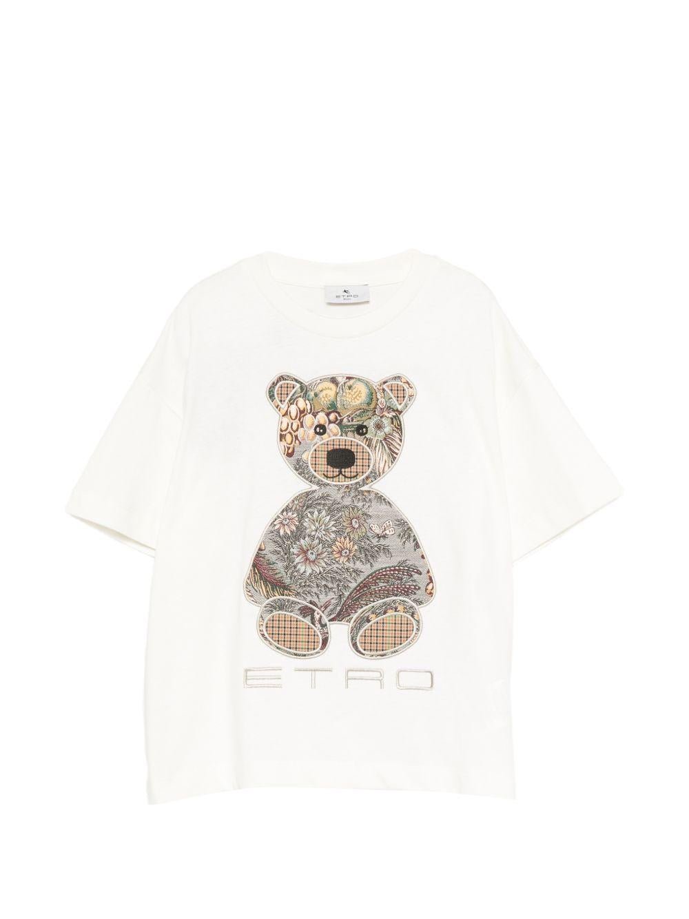 T-shirt per bambino Etro Kids con orsetto - Ninna Nanna
