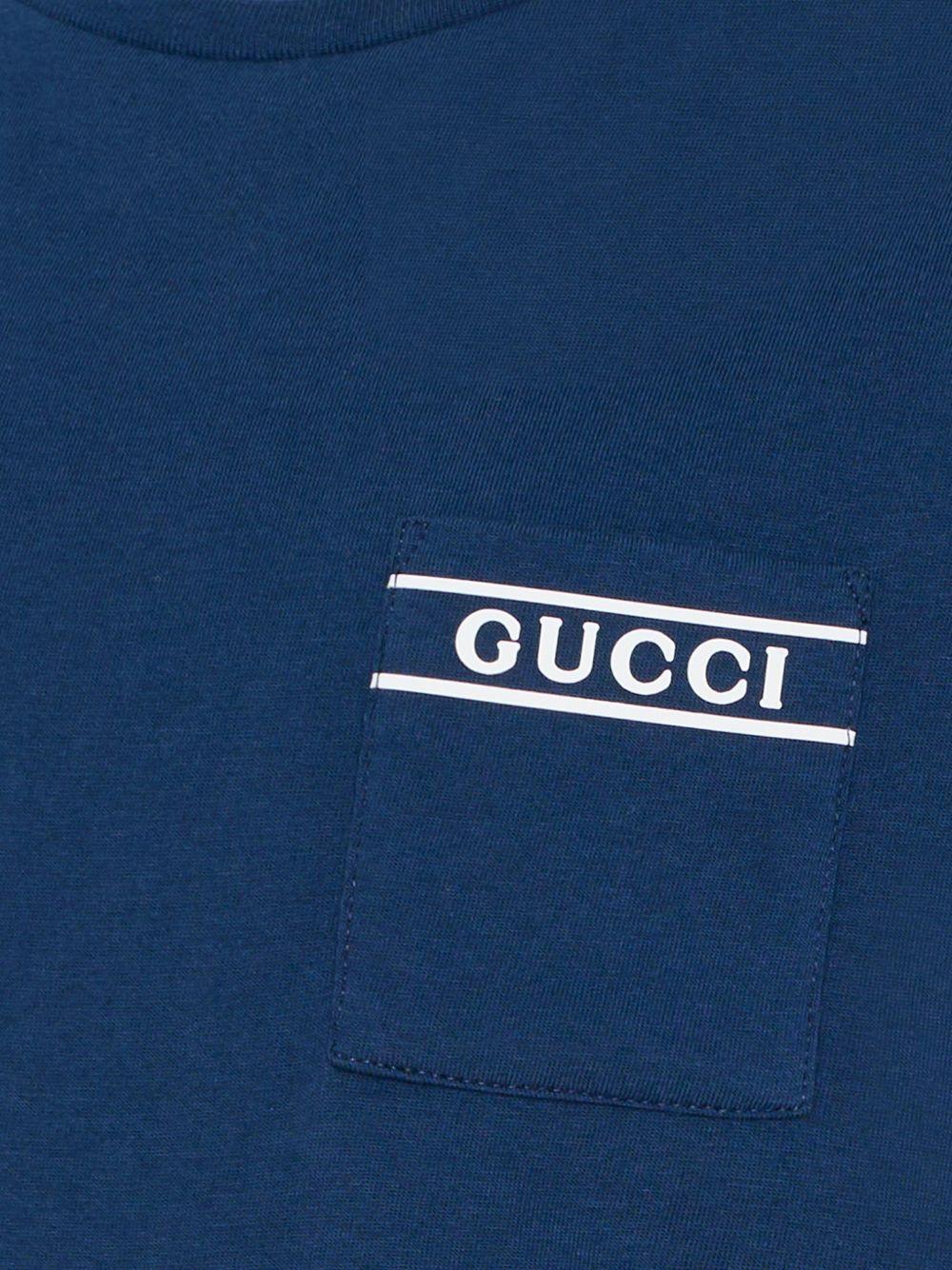 T-shirt per bambino Gucci Kids con logo - Ninna Nanna
