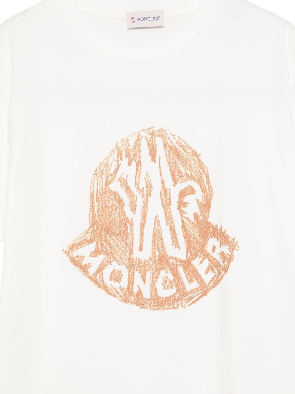 T-shirt per bambino Moncler Enfant con logo - Ninna Nanna