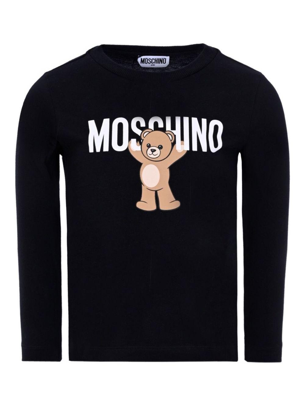 T-shirt per bambino Moschino Kids con stampa - Ninna Nanna