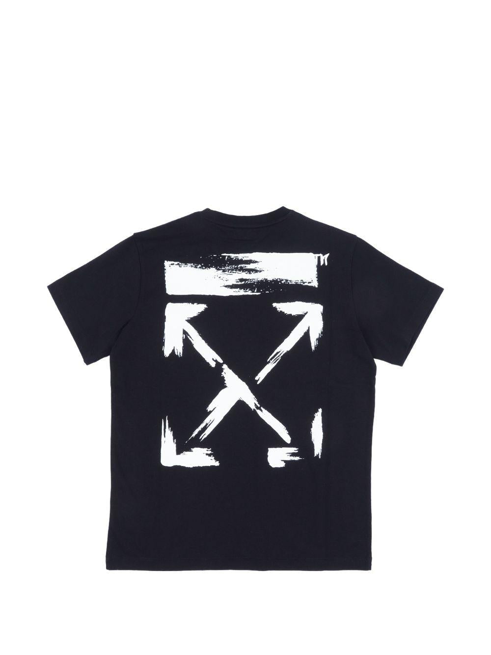 T-shirt per bambino Off White Kids con logo - Ninna Nanna