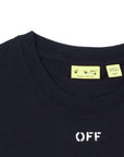 T-shirt per bambino Off White Kids con logo - Ninna Nanna
