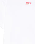 T-shirt per bambino Off White Kids con logo - Ninna Nanna