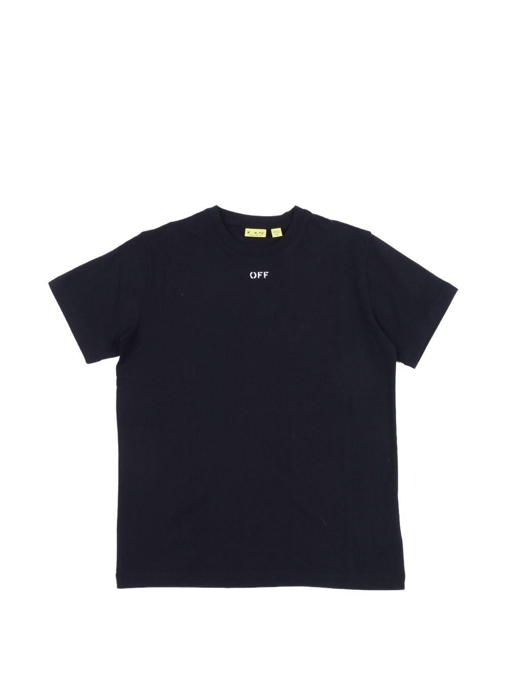 T-shirt per bambino Off White Kids con logo - Ninna Nanna