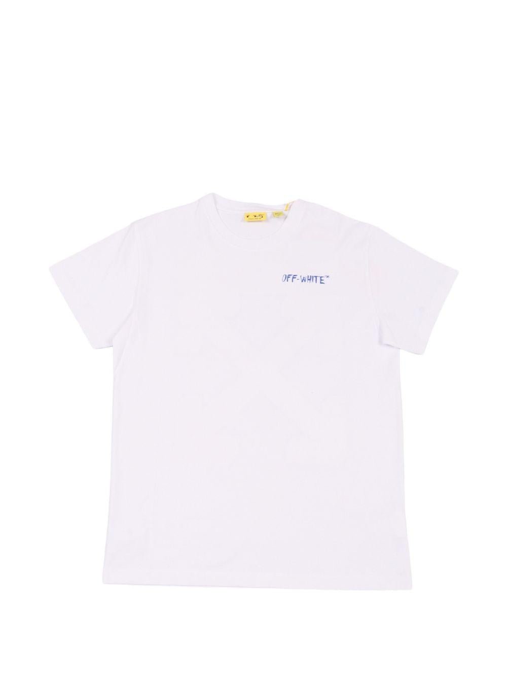 T-shirt per bambino Off White Kids con stampa - Ninna Nanna