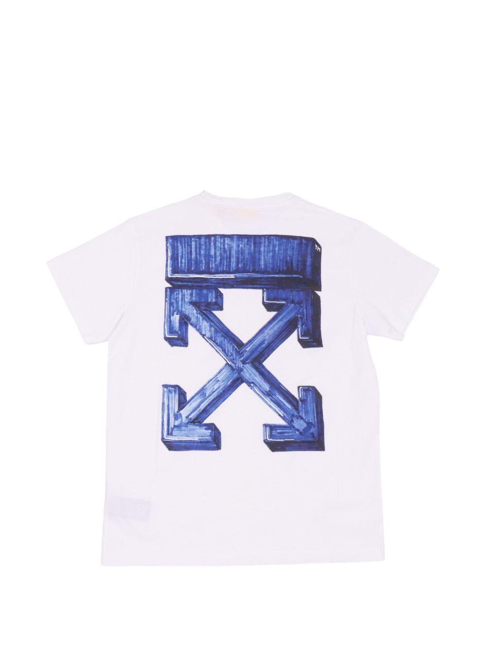 T-shirt per bambino Off White Kids con stampa - Ninna Nanna