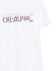 T-shirt per bambino Off White Kids con stampa - Ninna Nanna
