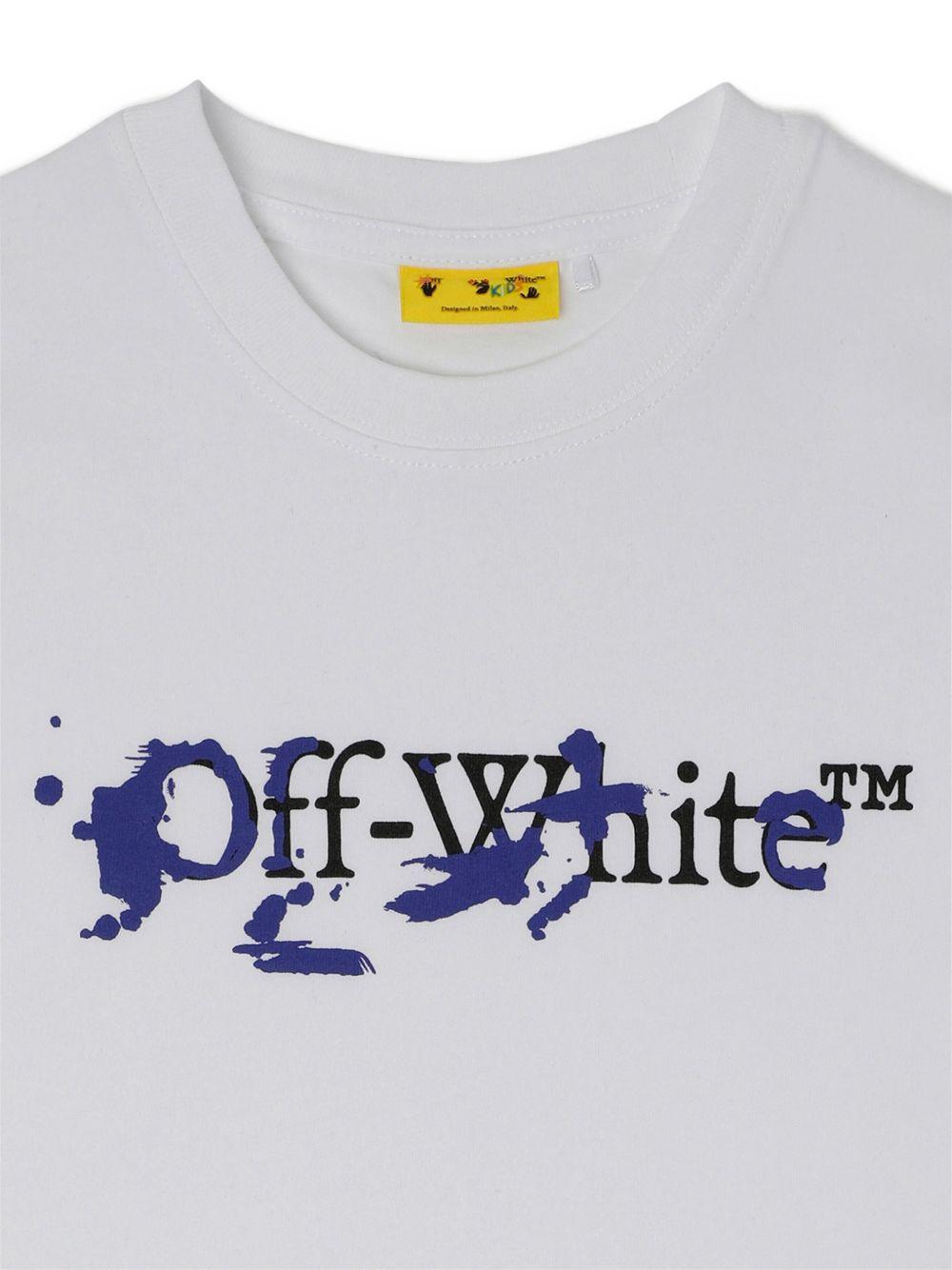 T-shirt per bambino Off White Kids con stampa - Ninna Nanna