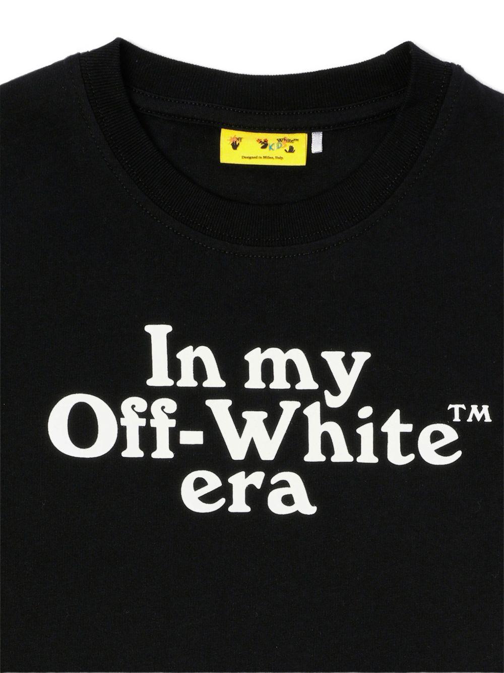 T-shirt per bambino Off White Kids con stampa - Ninna Nanna