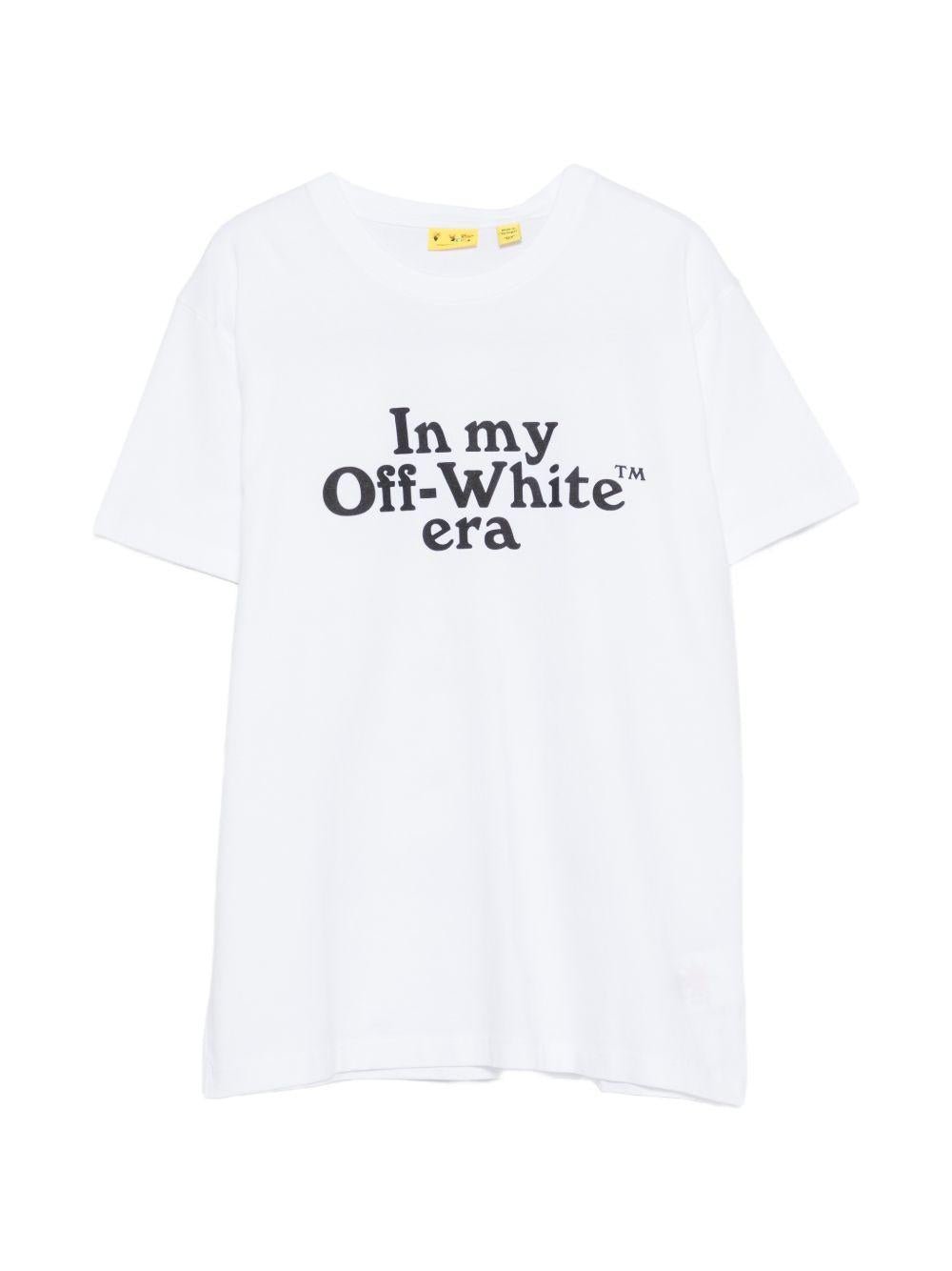 T-shirt per bambino Off White Kids con stampa - Ninna Nanna