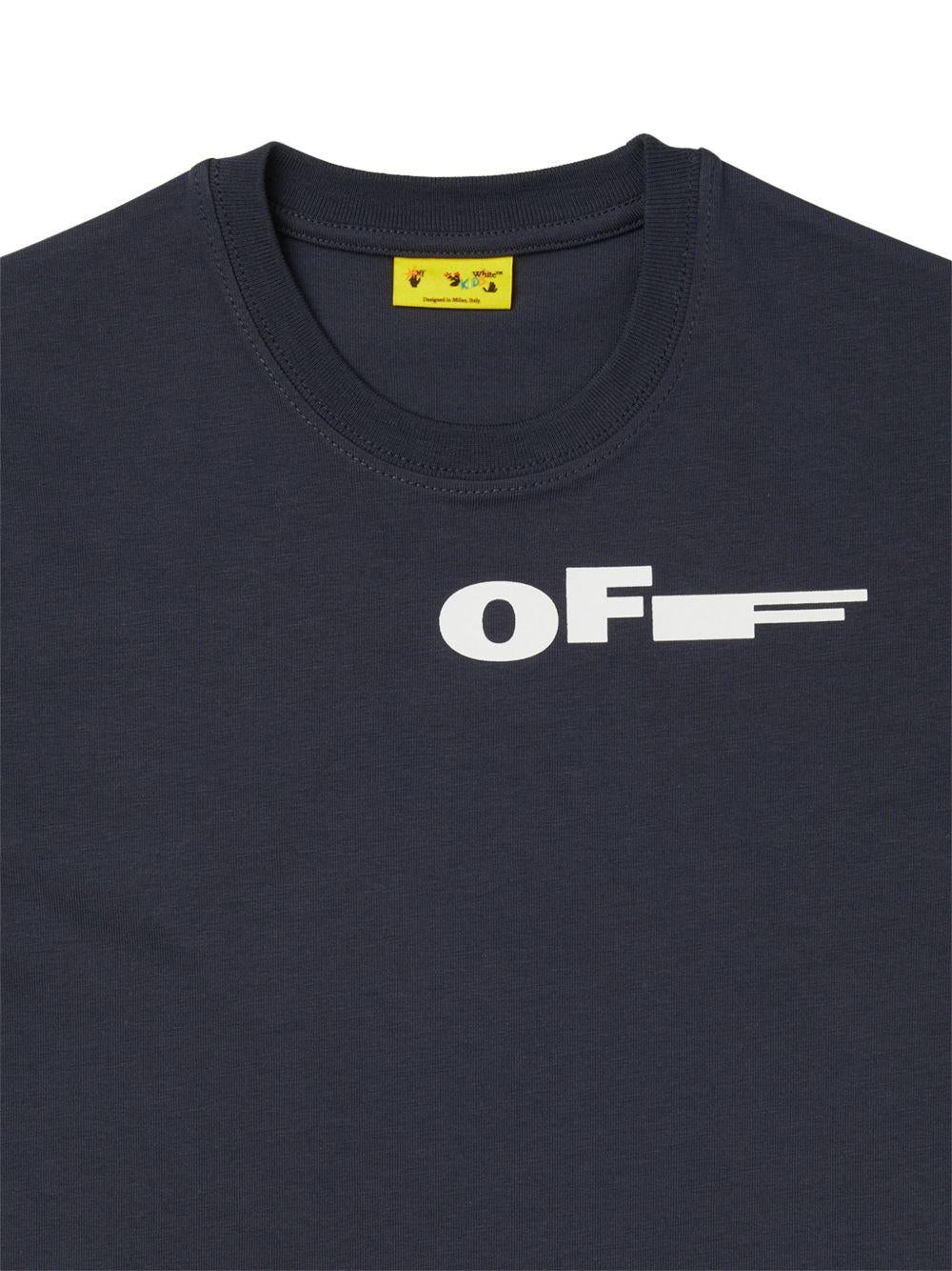 T-shirt per bambino Off White Kids con stampa - Ninna Nanna