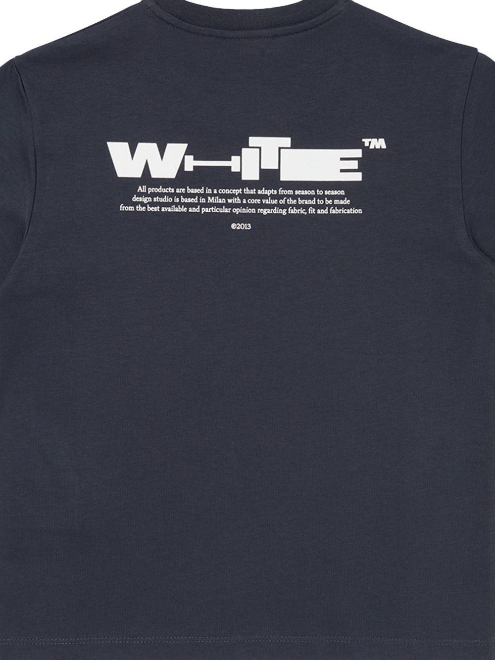 T-shirt per bambino Off White Kids con stampa - Ninna Nanna