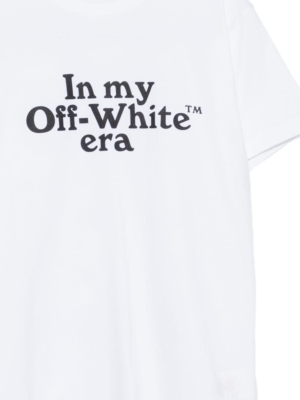 T-shirt per bambino Off White Kids con stampa - Ninna Nanna