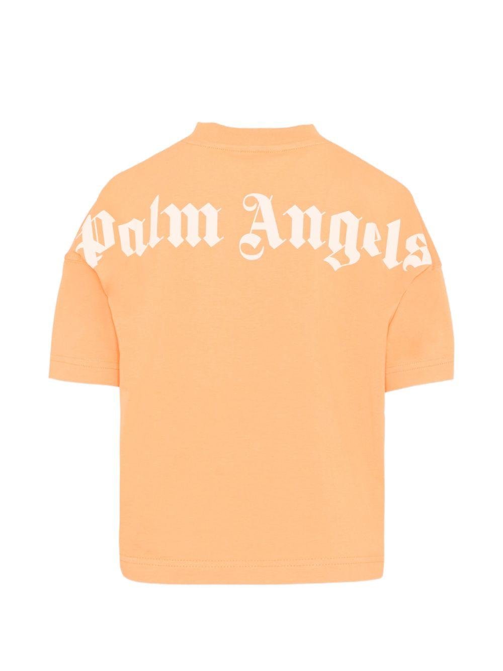 T-shirt per bambino Palm Angels Kids con logo - Ninna Nanna