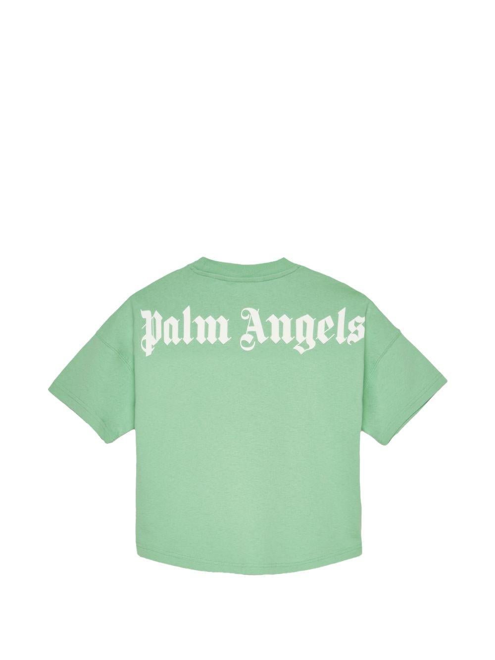 T-shirt per bambino Palm Angels Kids con logo - Ninna Nanna