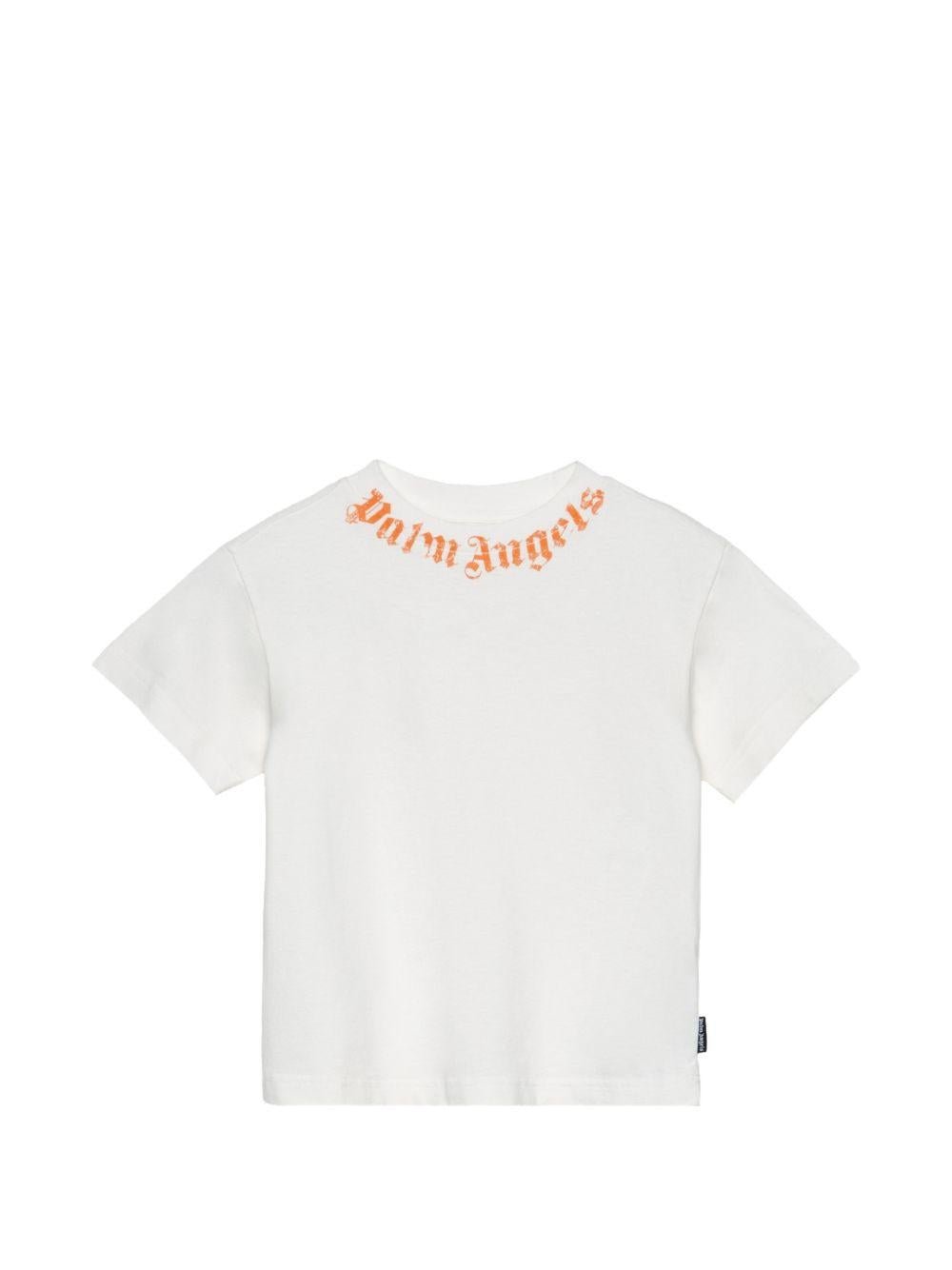 T-shirt per bambino Palm Angels Kids con logo - Ninna Nanna