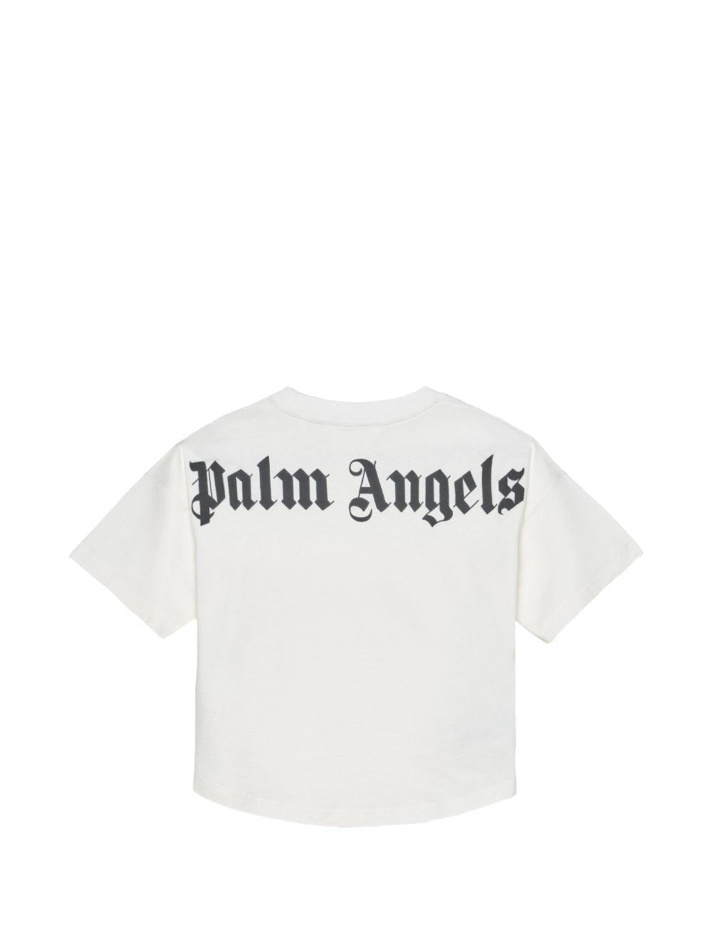 T-shirt per bambino Palm Angels Kids con logo - Ninna Nanna